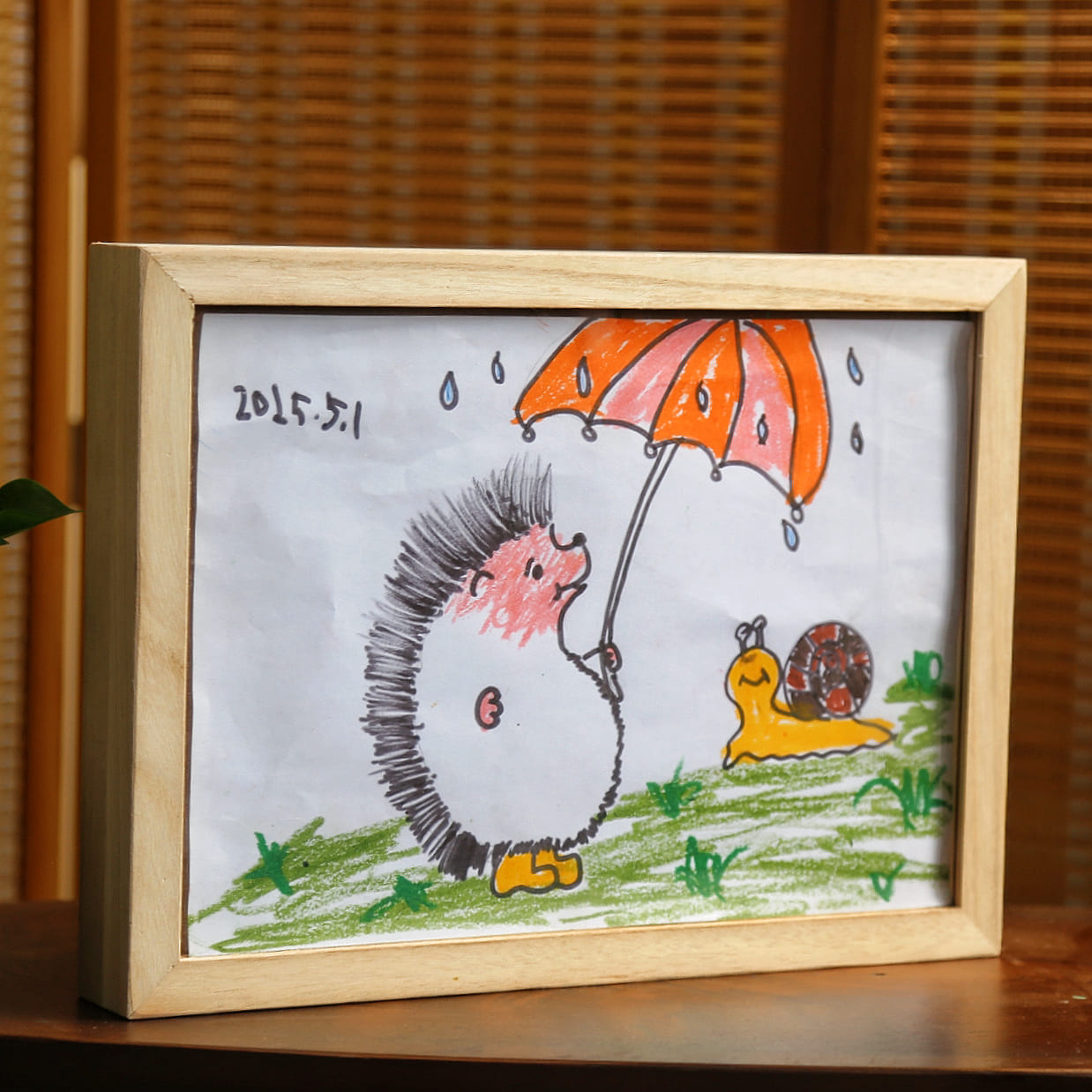 Wooden Frame for Kids' A4 Artwork - Image 3